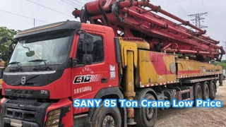 2022 SANY 67 মিটার কংক্রিট পাম্প ট্রাক ভলভো চেসিস বিক্রয়ের জন্য
