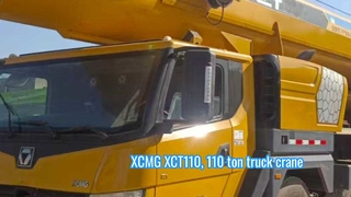 2018 XCMG XCT110 110 টন ট্রাক ক্রেন