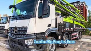 2021 Zoomlion 59m কংক্রিট পাম্প ট্রাক
